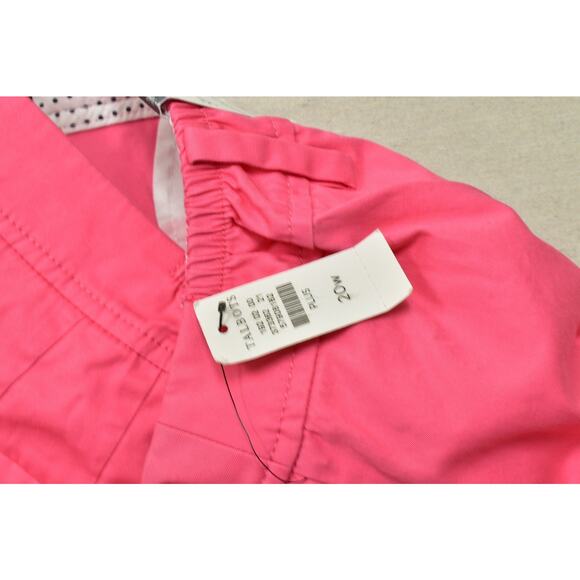 Talbots Women's Plus Size 20W Perfect Short Cotton Blend Zip Solid NEW - Picture 7 of 8